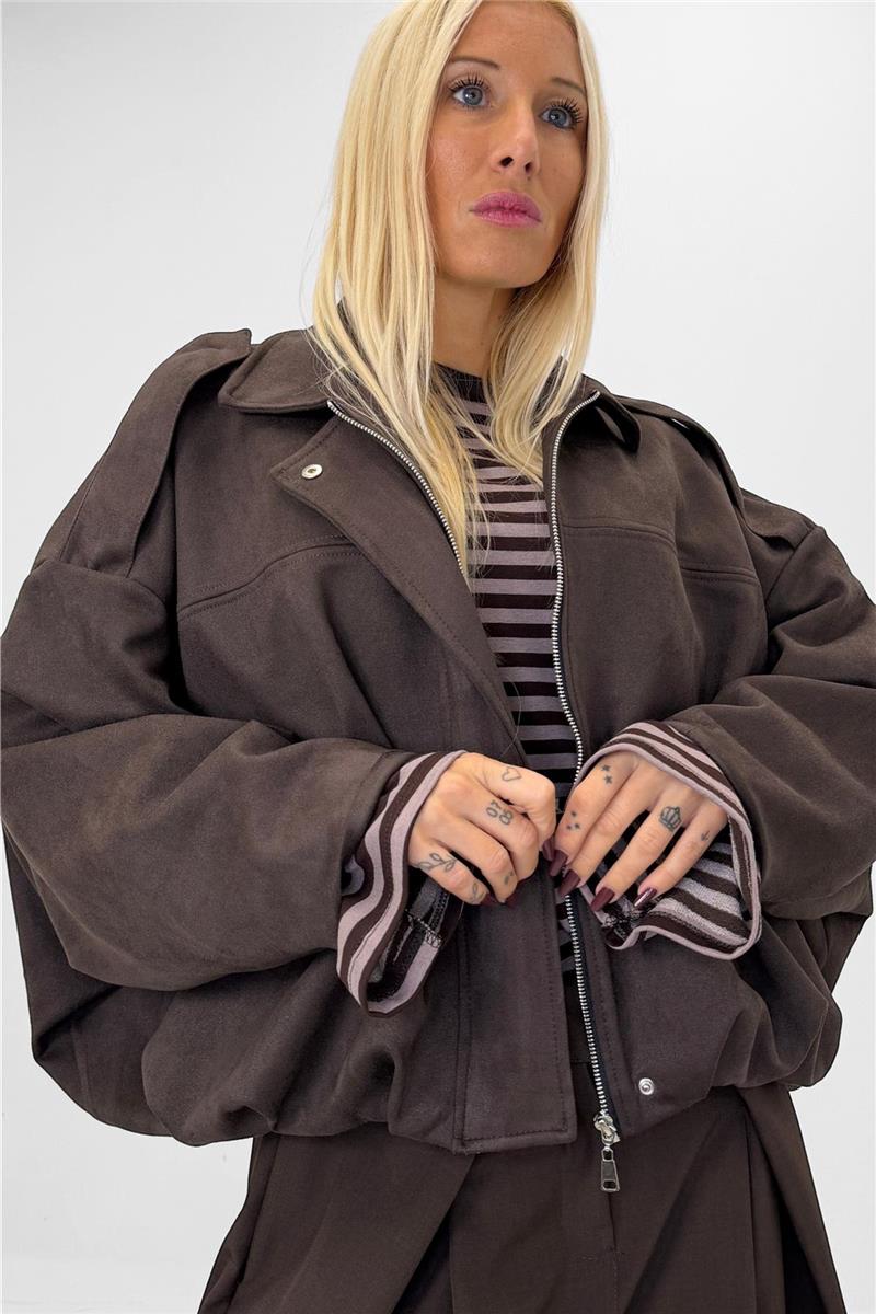giubbotto modello bomber bat